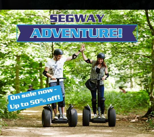 Segway Adventure at Sheffield, South Yorkshire - Gulliver's Valley Resort on 25th May 2024