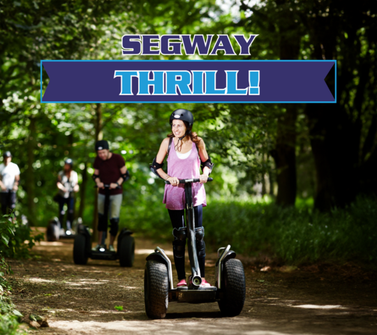 Segway Thrill at Sheffield, South Yorkshire - Gulliver's Valley Resort on 24th May 2024